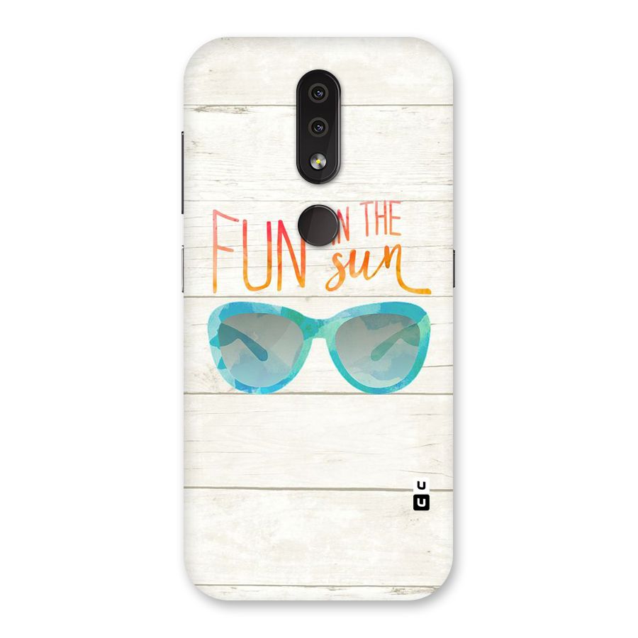 Sun Fun Back Case for Nokia 4.2