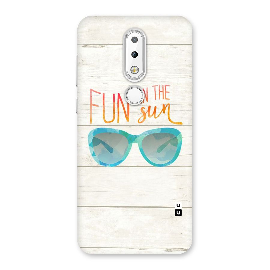 Sun Fun Back Case for Nokia 6.1 Plus