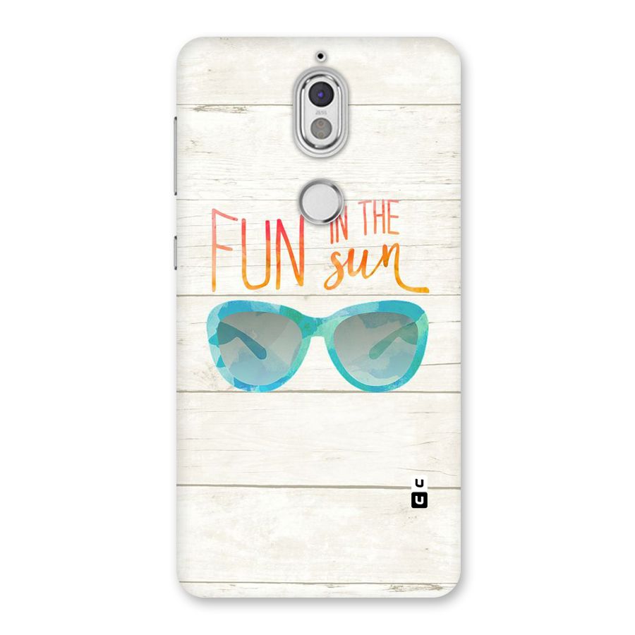 Sun Fun Back Case for Nokia 7
