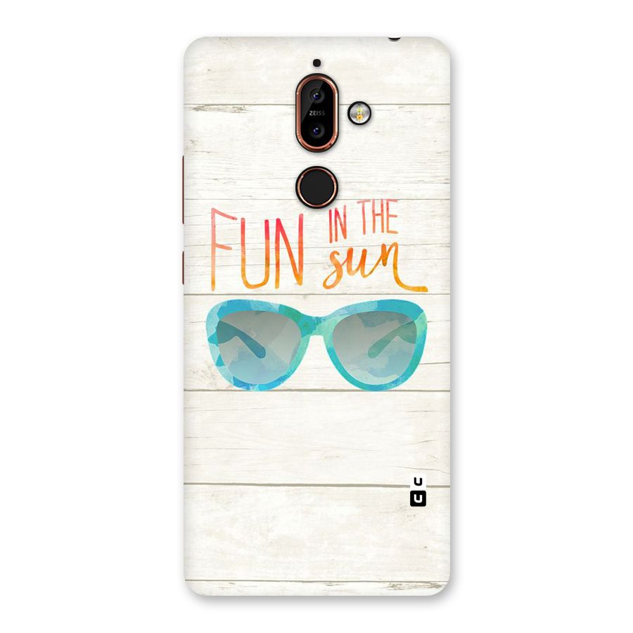 Sun Fun Back Case for Nokia 7 Plus