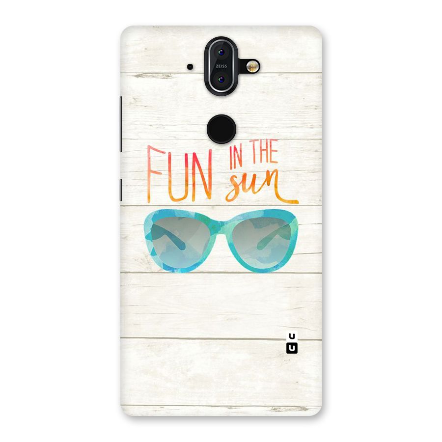 Sun Fun Back Case for Nokia 8 Sirocco