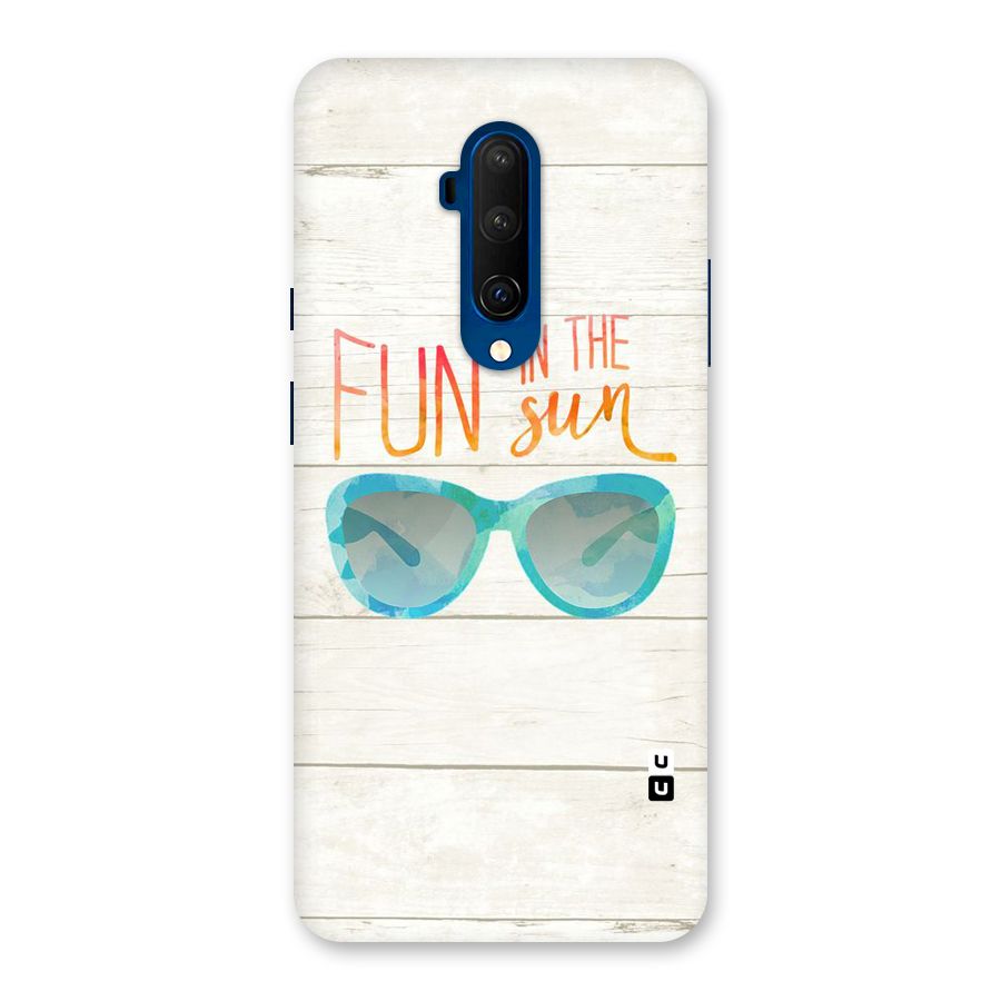 Sun Fun Back Case for OnePlus 7T Pro