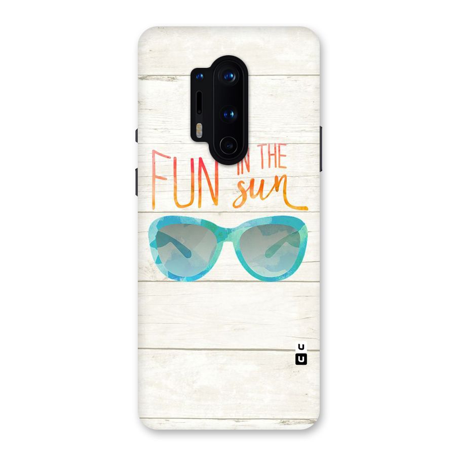 Sun Fun Back Case for OnePlus 8 Pro