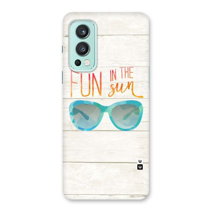 Sun Fun Back Case for OnePlus Nord 2 5G