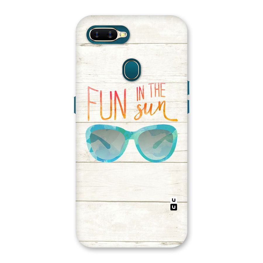 Sun Fun Back Case for Oppo A11k