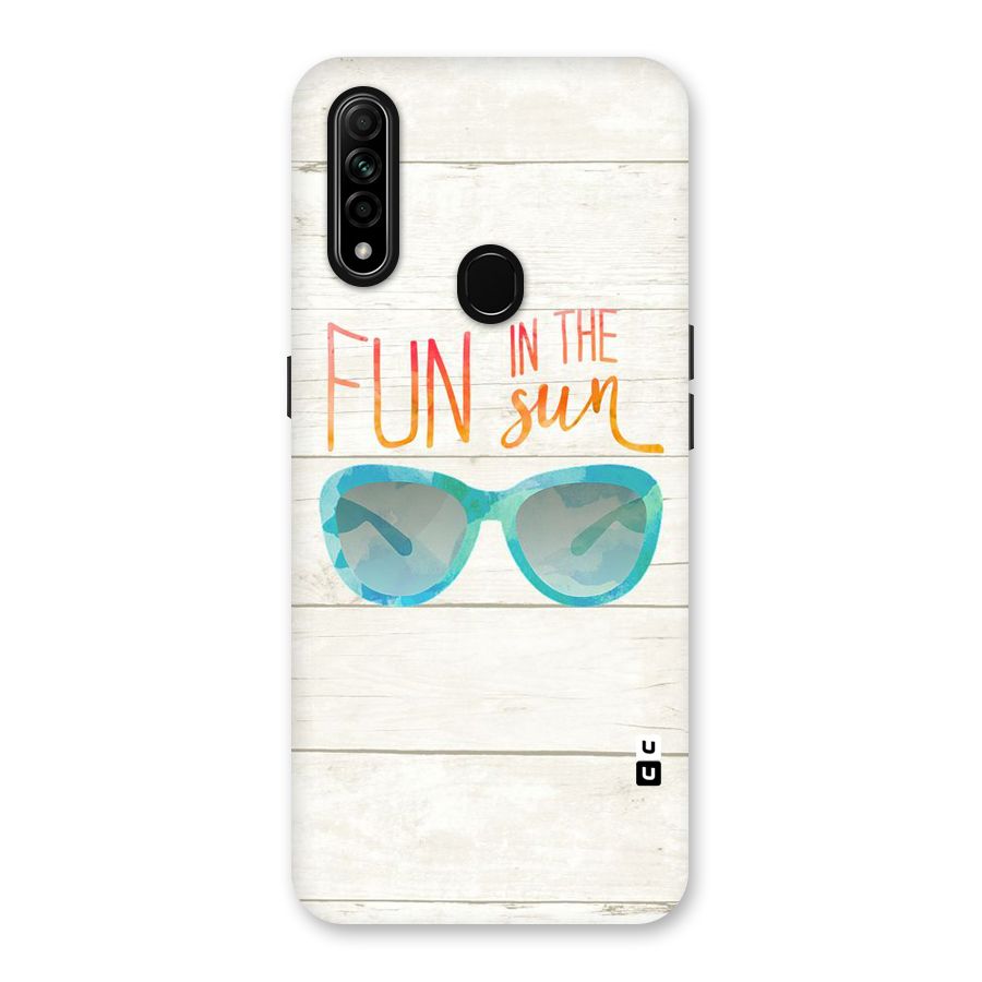 Sun Fun Back Case for Oppo A31