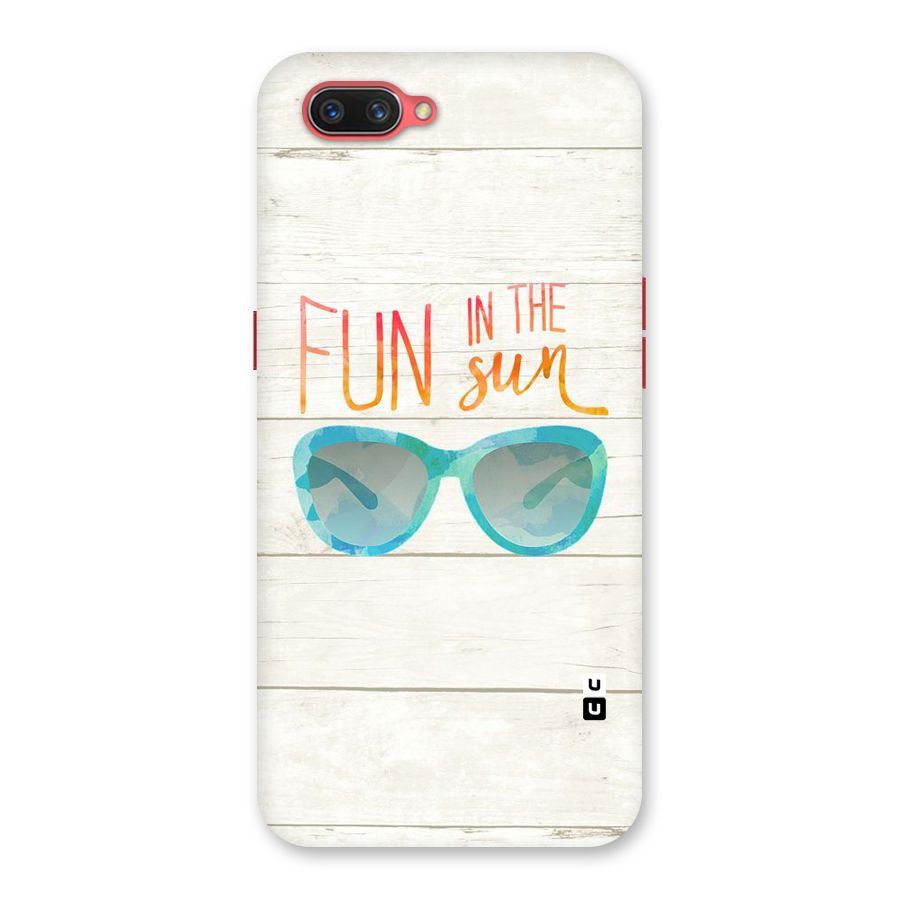 Sun Fun Back Case for Oppo A3s