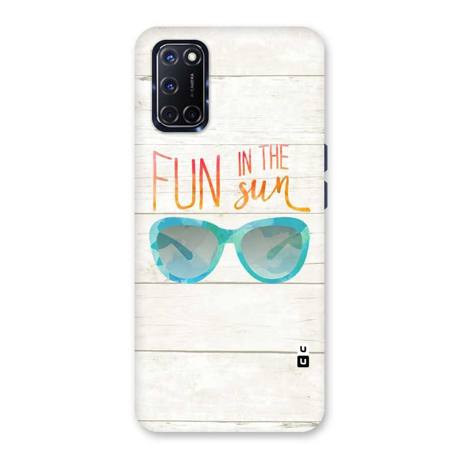 Sun Fun Back Case for Oppo A52