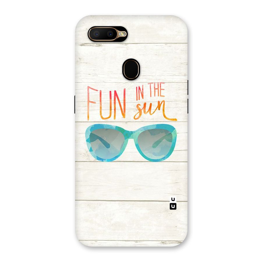 Sun Fun Back Case for Oppo A5s
