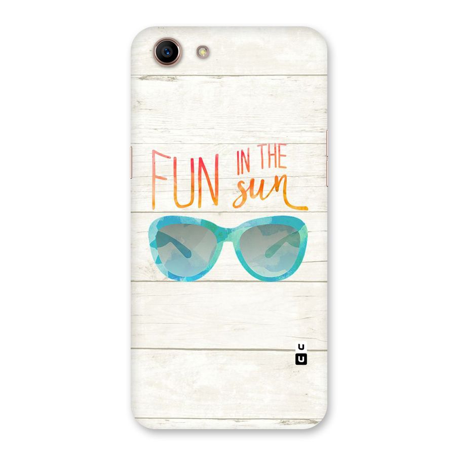 Sun Fun Back Case for Oppo A83 (2018)
