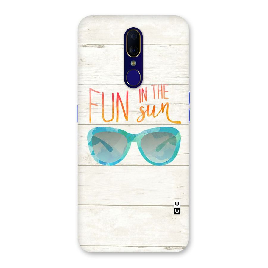 Sun Fun Back Case for Oppo A9