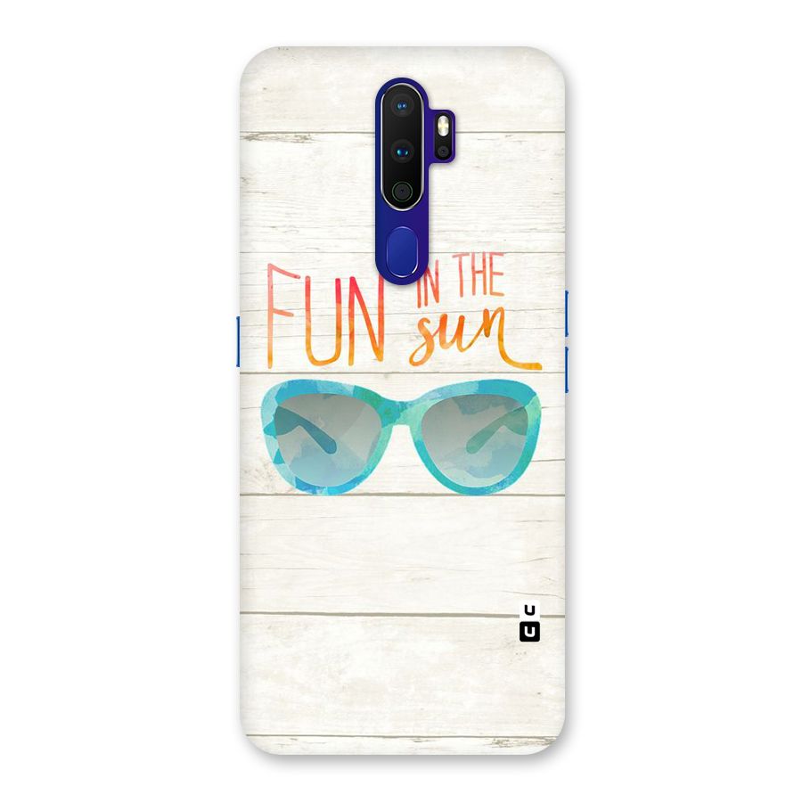Sun Fun Back Case for Oppo A9 (2020)
