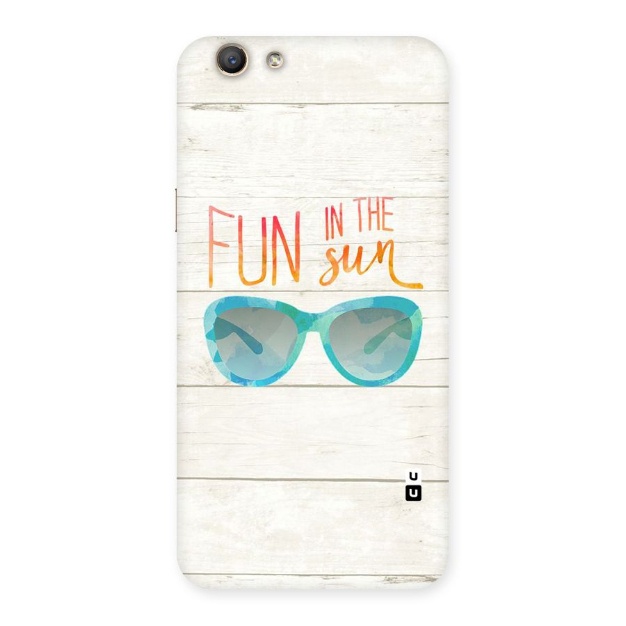 Sun Fun Back Case for Oppo F1s