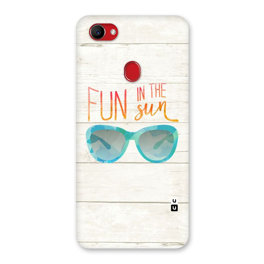 Sun Fun Back Case for Oppo F7
