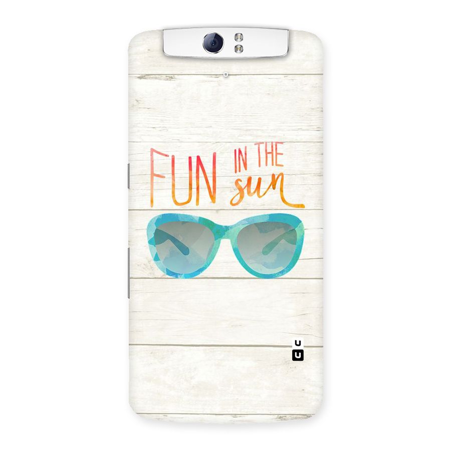 Sun Fun Back Case for Oppo N1