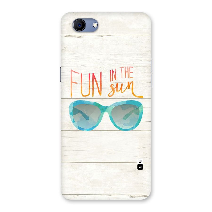 Sun Fun Back Case for Oppo Realme 1