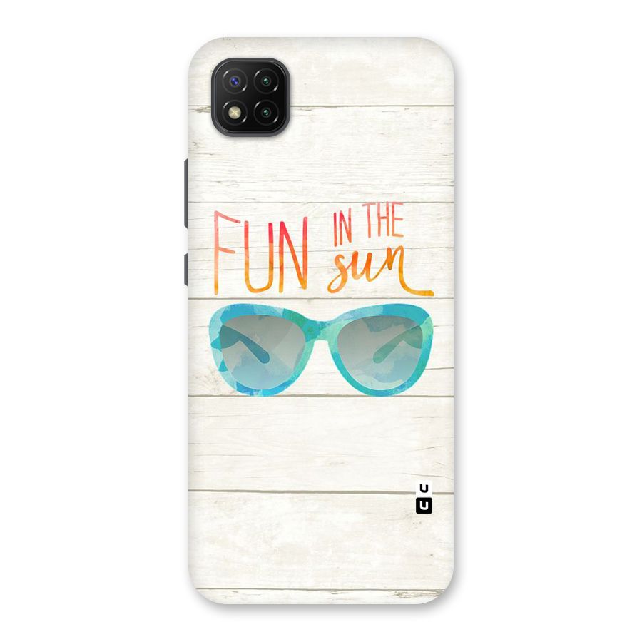 Sun Fun Back Case for Poco C3