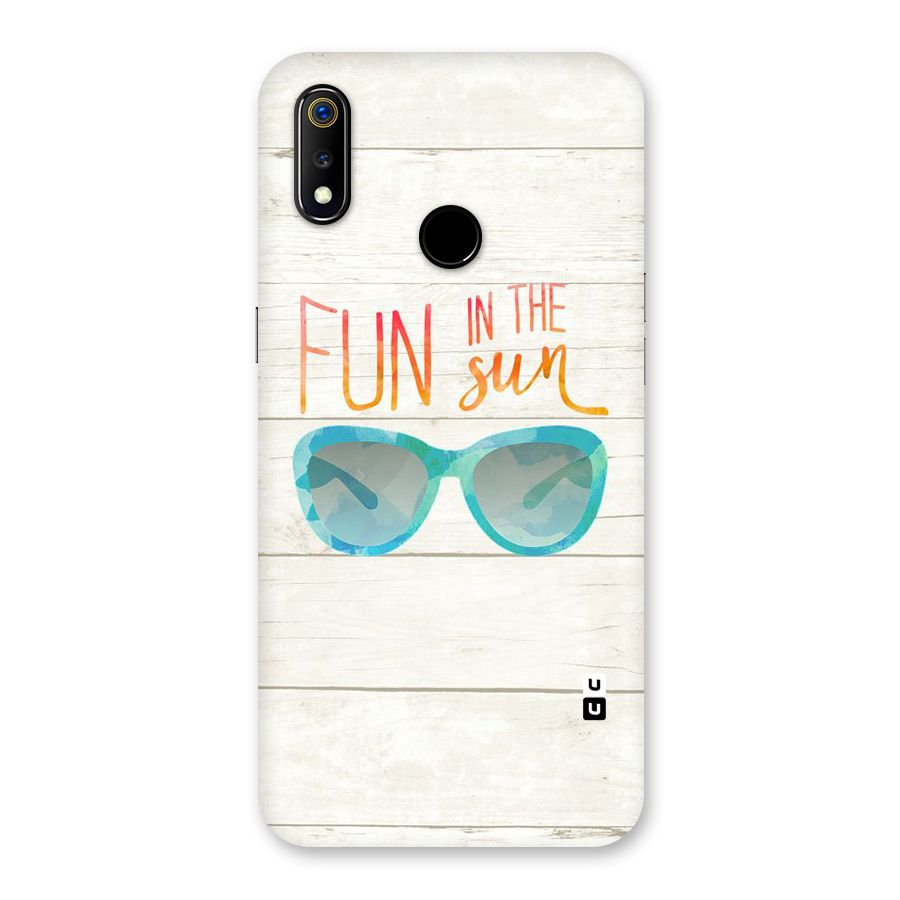 Sun Fun Back Case for Realme 3