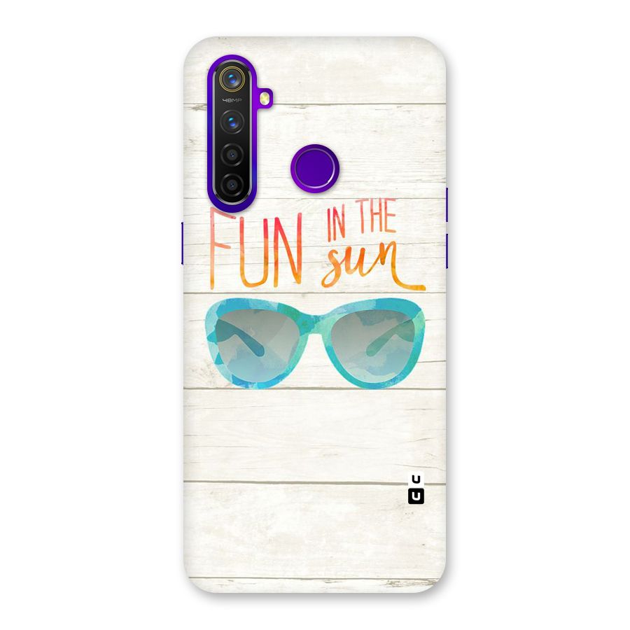 Sun Fun Back Case for Realme 5 Pro