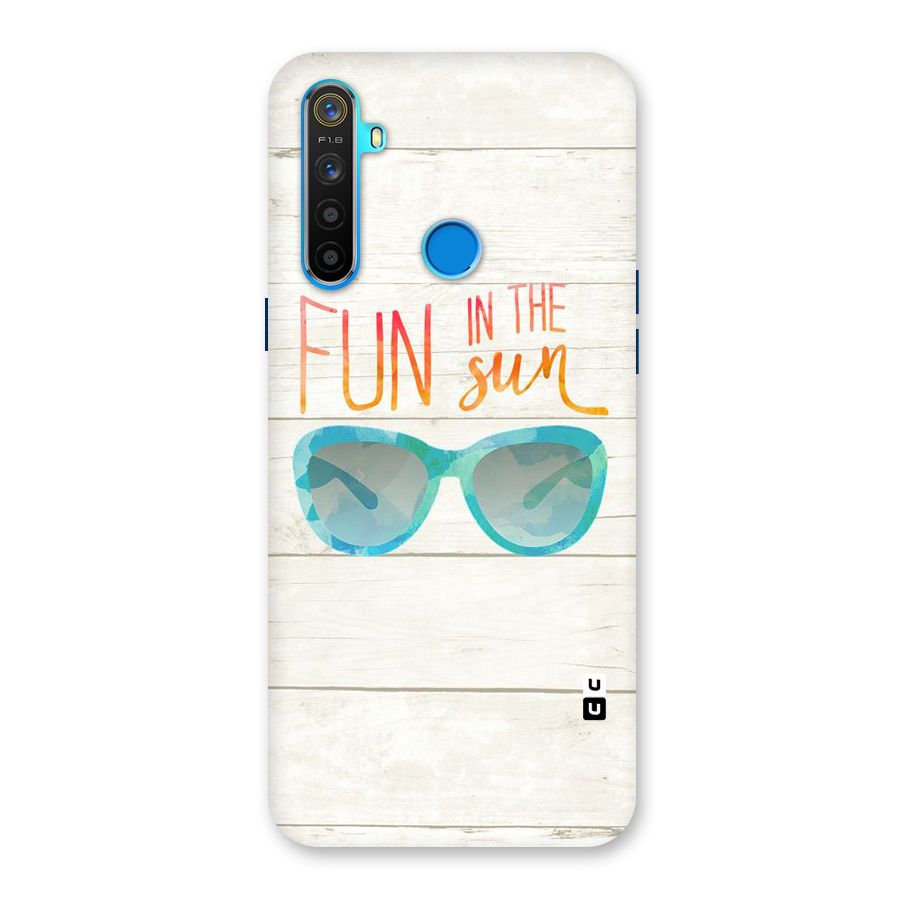 Sun Fun Back Case for Realme 5s