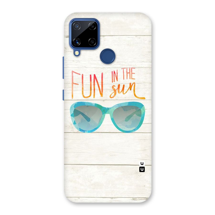 Sun Fun Back Case for Realme C15
