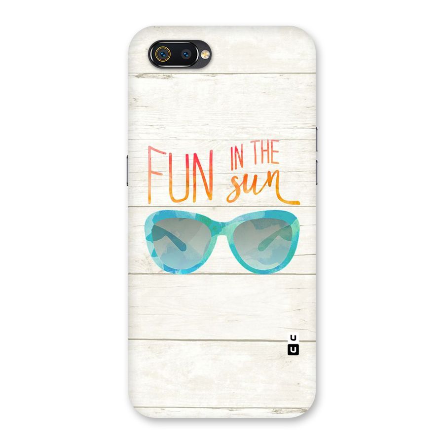 Sun Fun Back Case for Realme C2