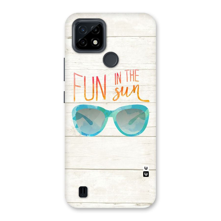 Sun Fun Back Case for Realme C21