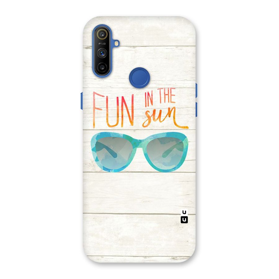Sun Fun Back Case for Realme Narzo 10A