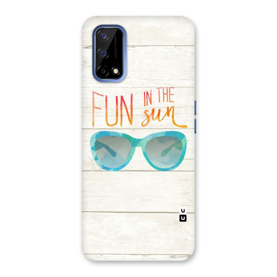 Sun Fun Back Case for Realme Narzo 30 Pro