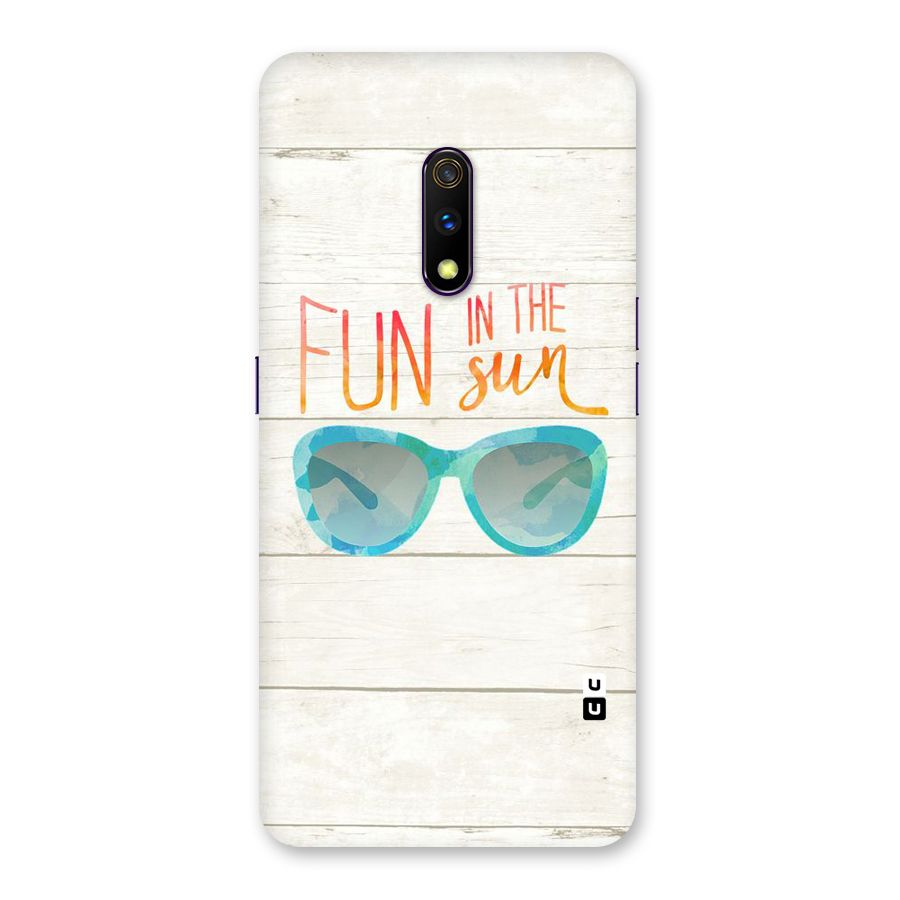 Sun Fun Back Case for Realme X