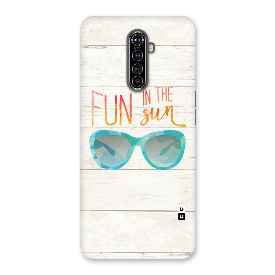 Sun Fun Back Case for Realme X2 Pro