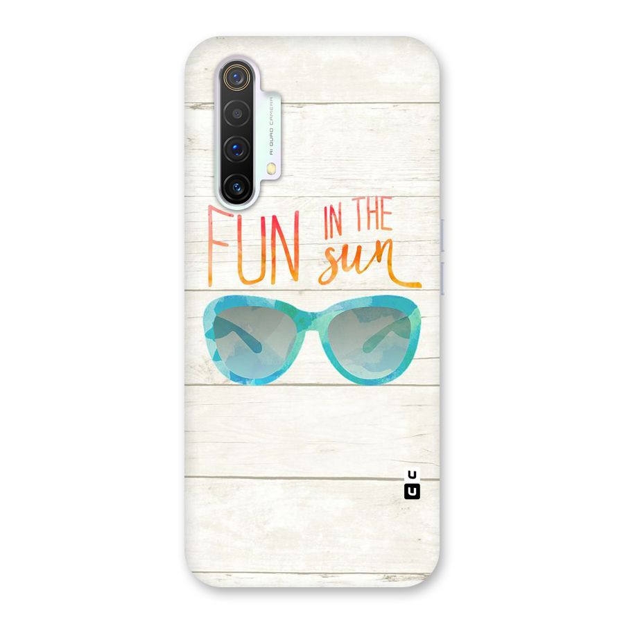 Sun Fun Back Case for Realme X3