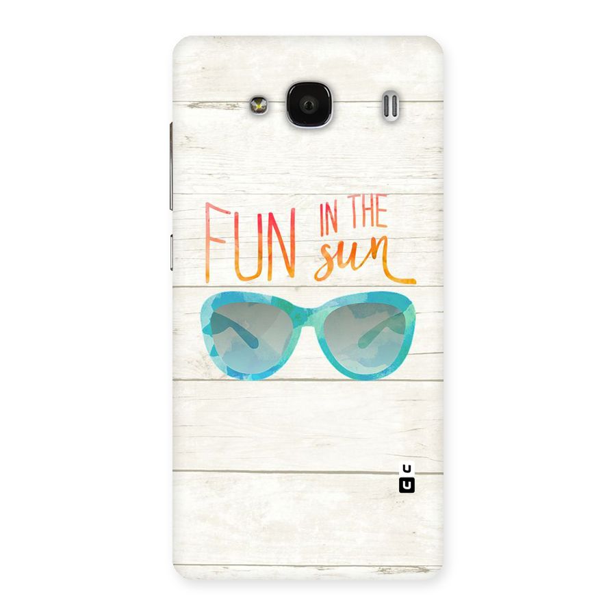 Sun Fun Back Case for Redmi 2s