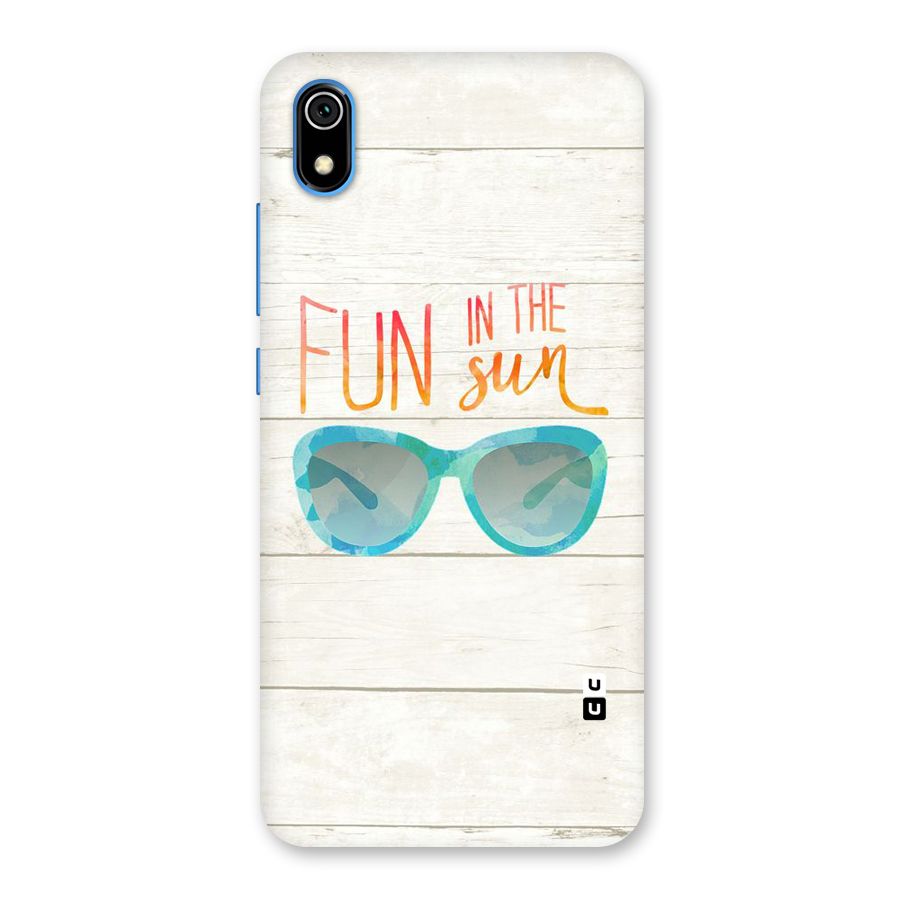 Sun Fun Back Case for Redmi 7A