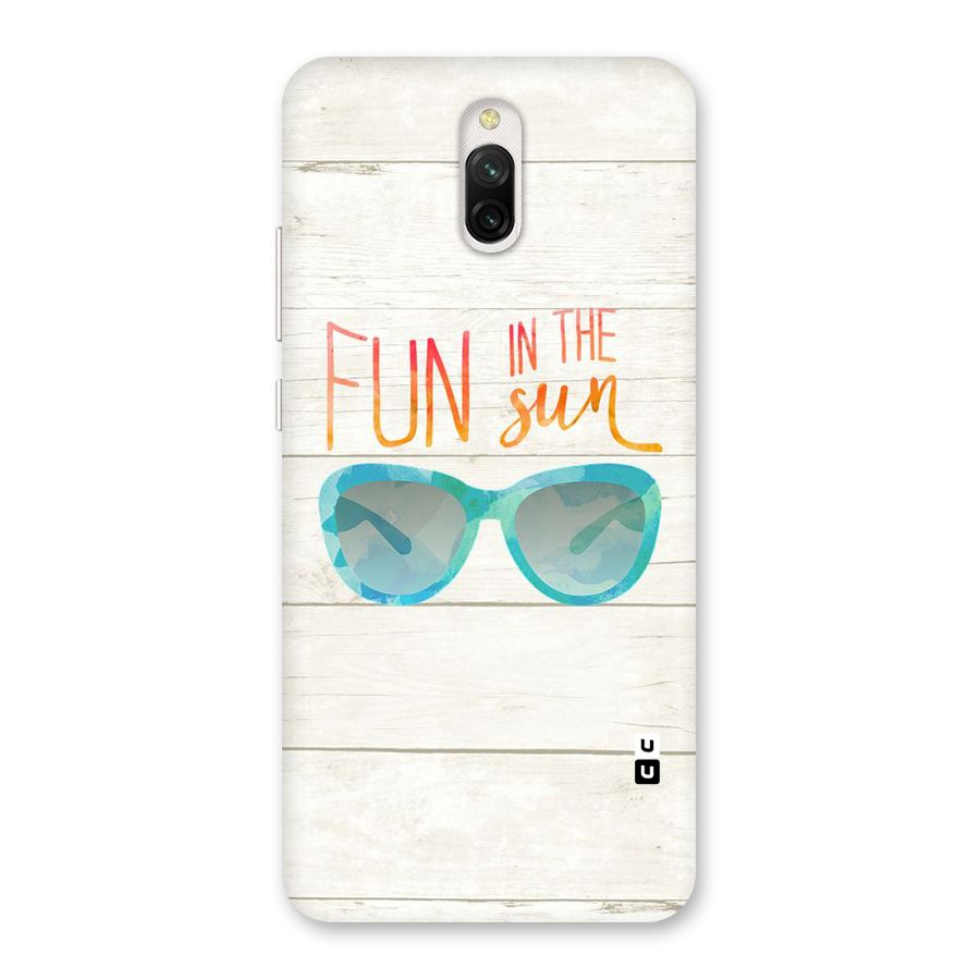 Sun Fun Back Case for Redmi 8A Dual