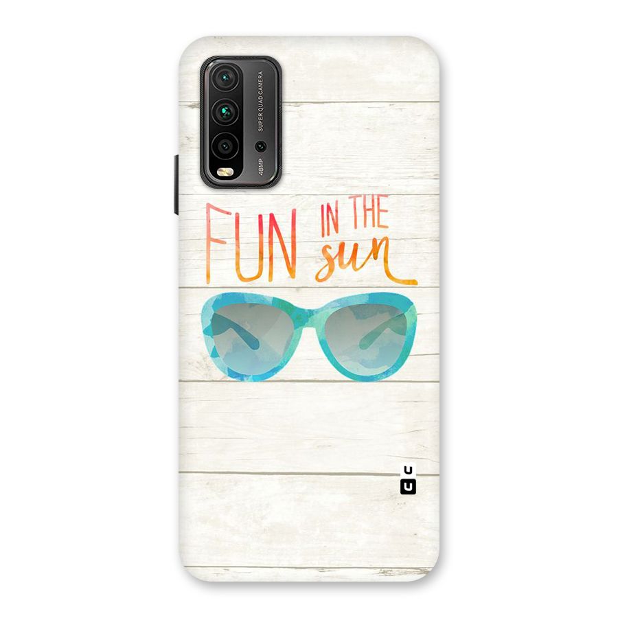 Sun Fun Back Case for Redmi 9 Power