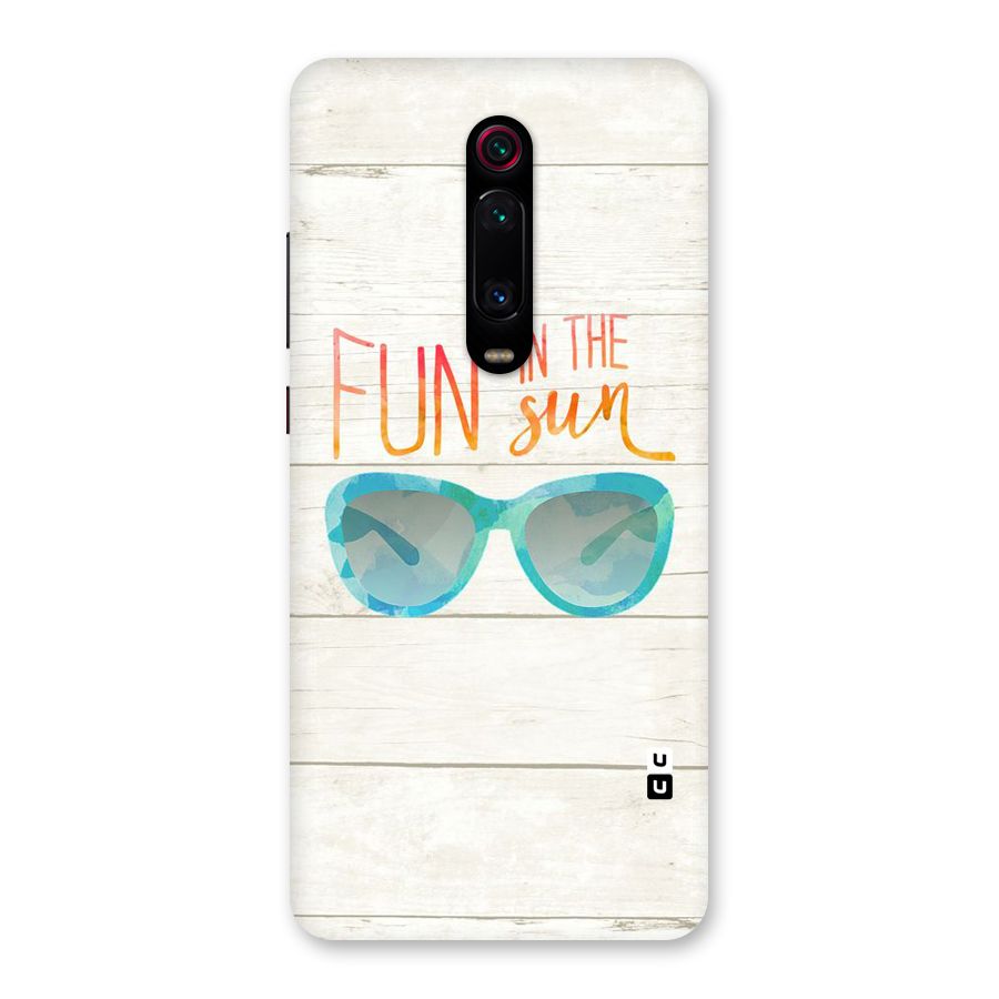 Sun Fun Back Case for Redmi K20
