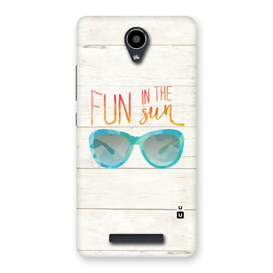 Sun Fun Back Case for Redmi Note 2