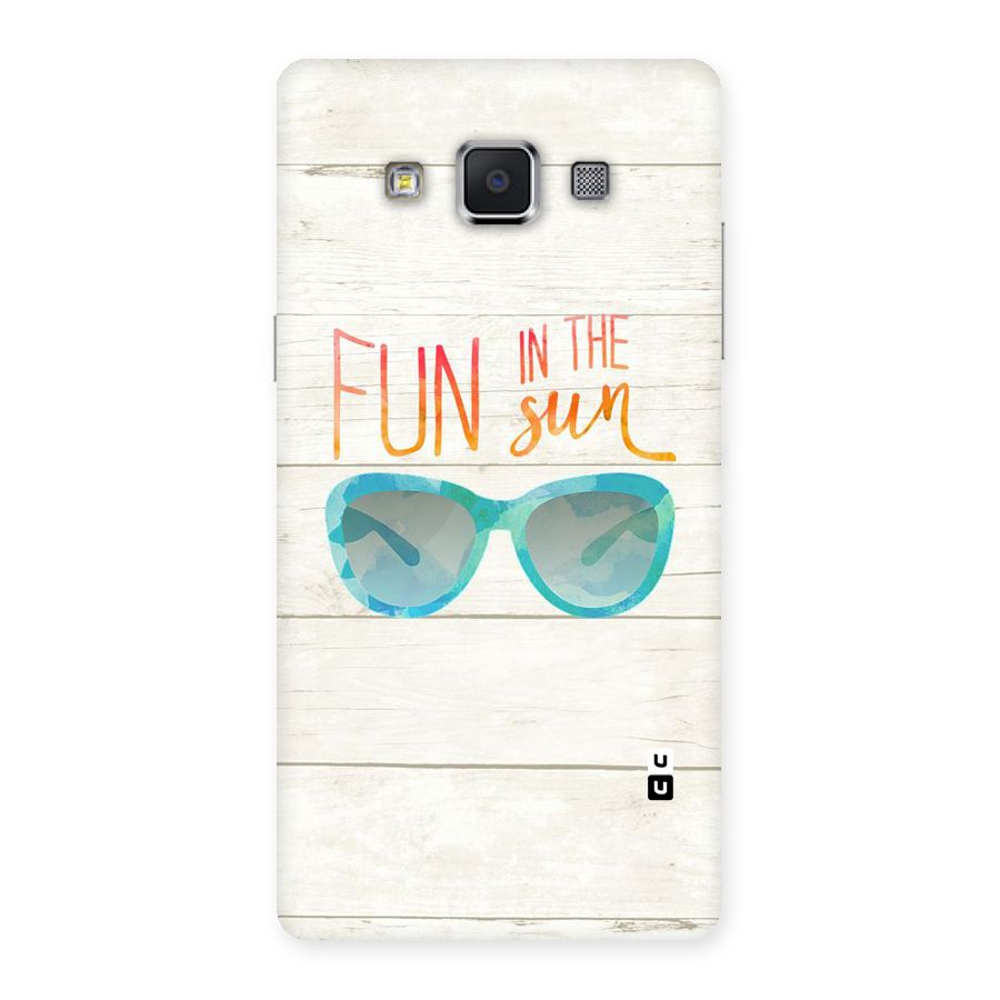 Sun Fun Back Case for Samsung Galaxy A5