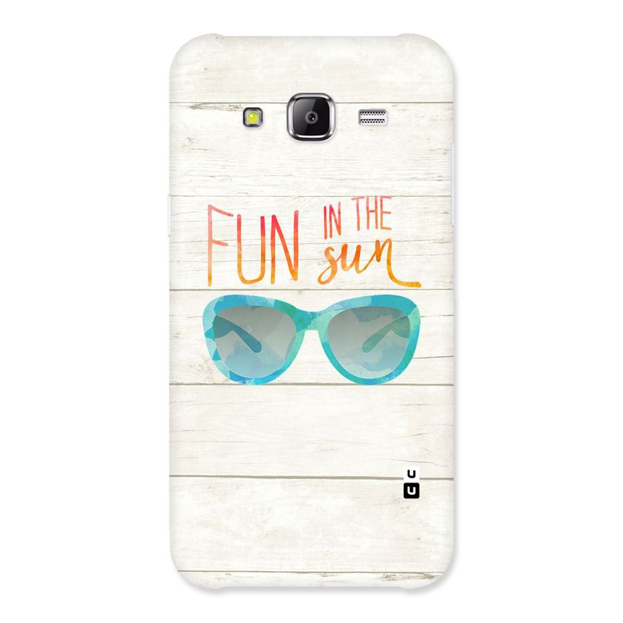 Sun Fun Back Case for Samsung Galaxy J2 Prime