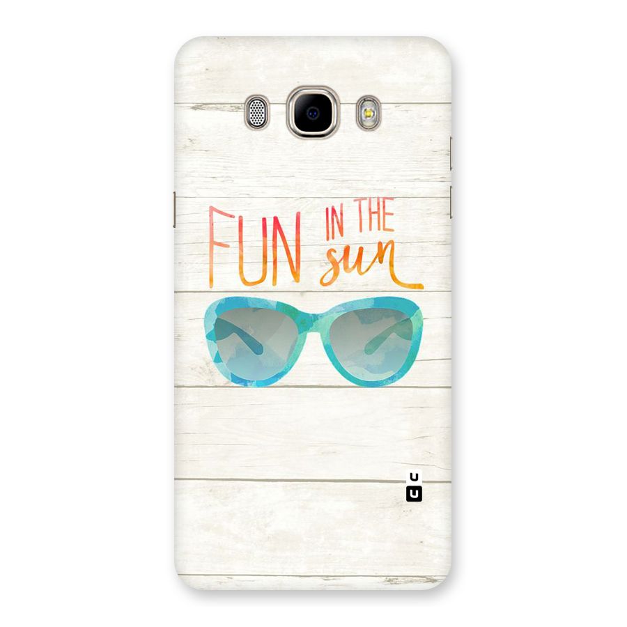 Sun Fun Back Case for Samsung Galaxy J7 2016