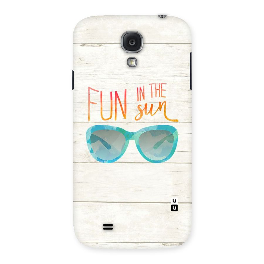 Sun Fun Back Case for Samsung Galaxy S4