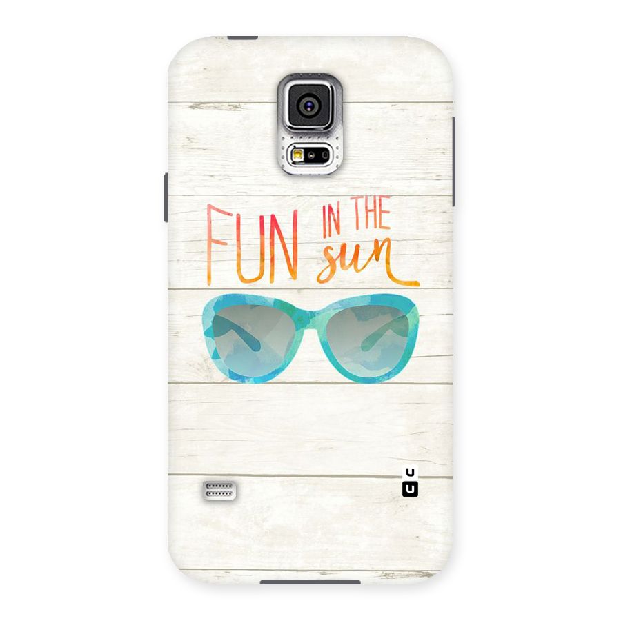 Sun Fun Back Case for Samsung Galaxy S5