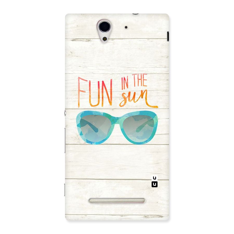 Sun Fun Back Case for Sony Xperia C3