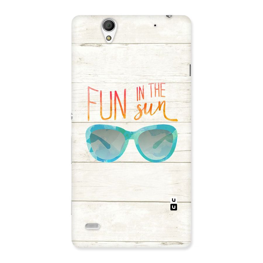 Sun Fun Back Case for Sony Xperia C4