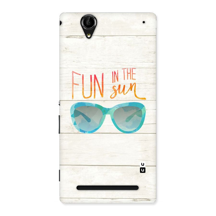 Sun Fun Back Case for Sony Xperia T2