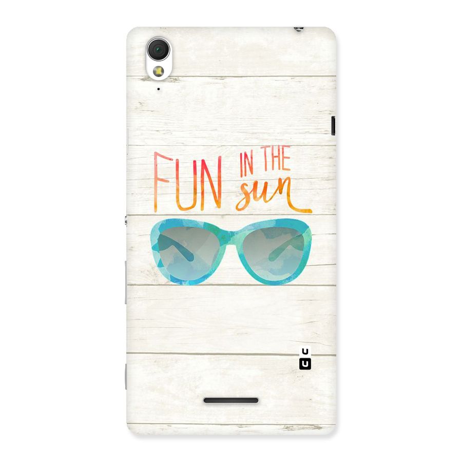 Sun Fun Back Case for Sony Xperia T3