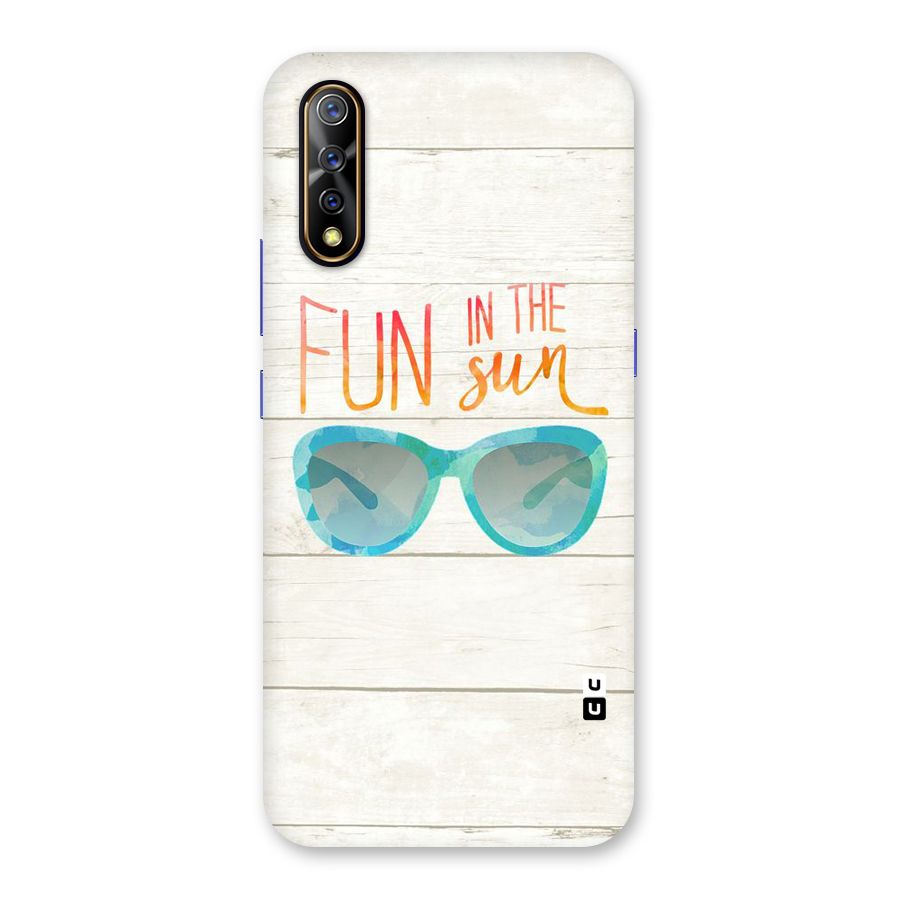Sun Fun Back Case for Vivo S1