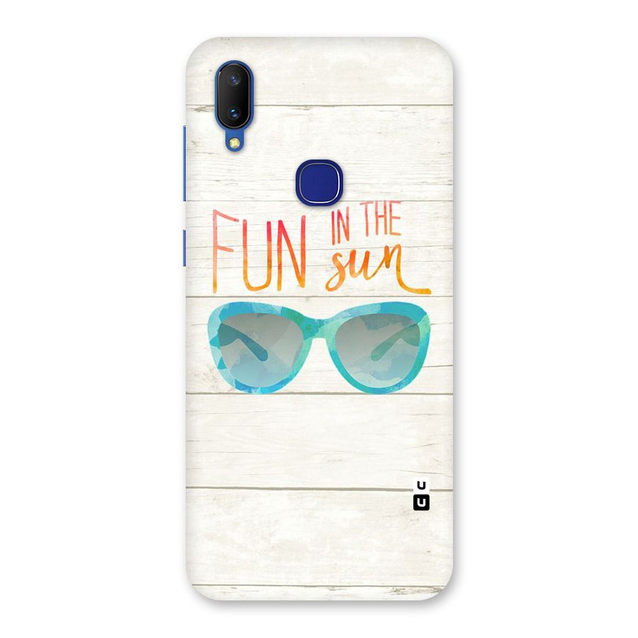 Sun Fun Back Case for Vivo V11