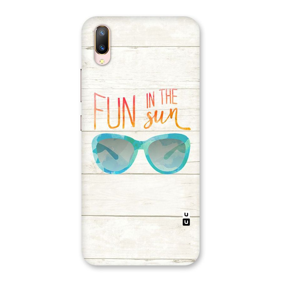 Sun Fun Back Case for Vivo V11 Pro